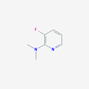 molecular formula C7H9FN2 B1409279 3-fluoro-N,N-dimethylpyridin-2-amine CAS No. 1344046-14-5