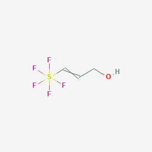 molecular formula C3H5F5OS B14093010 C3H5F5OS 