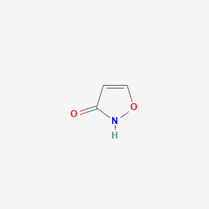molecular formula C3H3NO2 B140934 1,2-Oxazol-3-OL CAS No. 5777-20-8