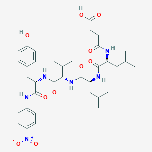 molecular formula C36H50N6O10 B1409355 Suc-Leu-Leu-Val-Tyr-pNA 