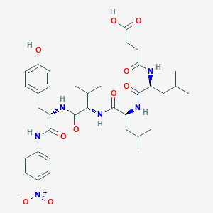 molecular formula C36H50N6O10 B1409355 Suc-Leu-Leu-Val-Tyr-pNA CAS No. 1926163-44-1