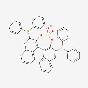 (R)-3,3'-Bis(diphenylphosphanyl)-1,1'-binapthyl-2,2'-diyl hydrogenphosphate