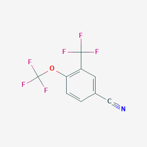 4-Trifluoromethoxy-3-(trifluoromethyl)benzonitrile
