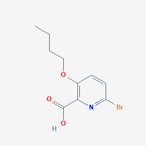 6-Bromo-3-butoxypyridine-2-carboxylic acid