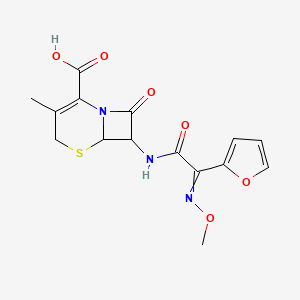 molecular formula C15H15N3O6S B14093851 Cefuroxime EP impurity C 