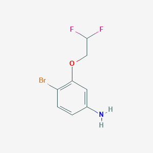 4-Bromo-3-(2,2-difluoroethoxy)aniline