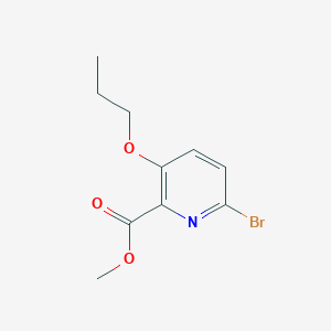 6-Bromo-3-propoxypyridine-2-carboxylic acid methyl ester