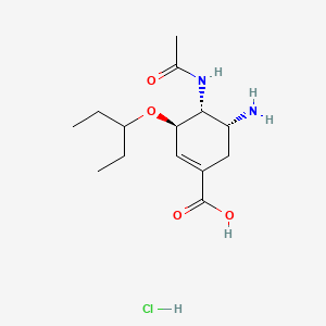 Oseltamivir acid hydrochloride
