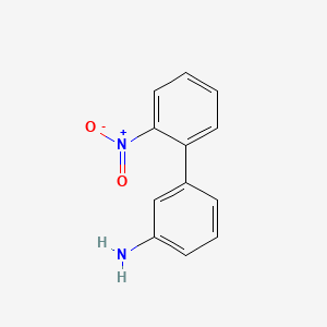 molecular formula C12H10N2O2 B14094197 3-Amino-2'-nitrobiphenyl CAS No. 96187-18-7