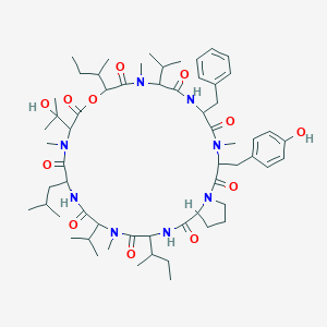 molecular formula C60H92N8O12 B140943 Aureobasidin S2a CAS No. 153954-72-4