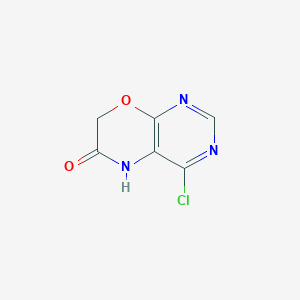 4-Chloro-5H-pyrimido[4,5-b][1,4]oxazin-6(7H)-one