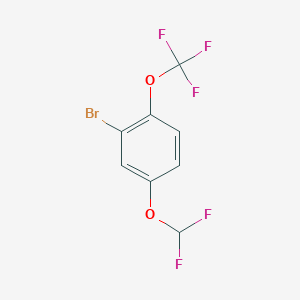 1-Bromo-5-difluoromethoxy-2-(trifluoromethoxy)benzene