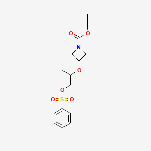Tert-butyl 3-((1-(tosyloxy)propan-2-yl)oxy)azetidine-1-carboxylate
