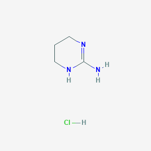 molecular formula C4H10ClN3 B140947 2-氨基-1,4,5,6-四氢嘧啶盐酸盐 CAS No. 26893-39-0