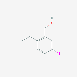(2-Ethyl-5-iodophenyl)methanol