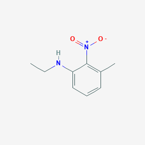 molecular formula C9H12N2O2 B1409477 N-ethyl-3-methyl-2-nitroaniline CAS No. 160984-53-2
