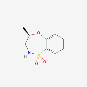 (R)-4-methyl-3,4-dihydro-2H-benzo[b][1,4,5]oxathiazepine 1,1-dioxide