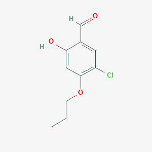5-Chloro-2-hydroxy-4-propoxybenzaldehyde