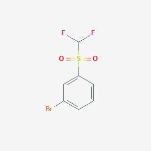3-[(Difluoromethyl)sulfonyl]bromobenzene