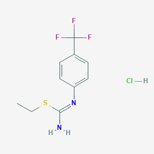 molecular formula C10H12ClF3N2S B014095 hnNOS-IN-3 CAS No. 163490-78-6