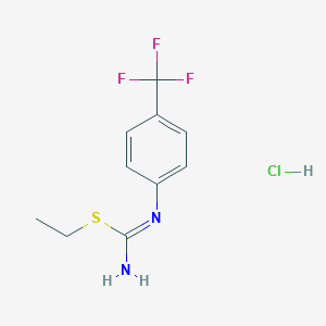 molecular formula C10H12ClF3N2S B014095 TFPI hydrochloride CAS No. 163490-78-6