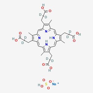 molecular formula C36H39N4NaO12S B14095133 Bis(perfluorohexyl)phosphinicAcid 