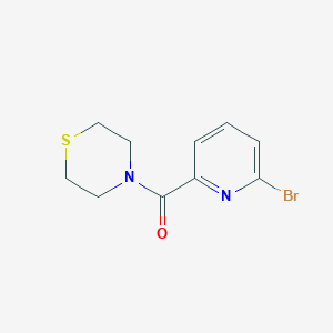 molecular formula C10H11BrN2OS B1409533 4-(6-Bromopyridine-2-carbonyl)thiomorpholine CAS No. 1691610-78-2