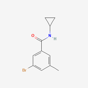 3-bromo-N-cyclopropyl-5-methylbenzamide