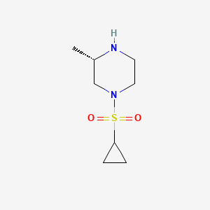 (3S)-1-(cyclopropanesulfonyl)-3-methylpiperazine