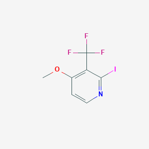 molecular formula C7H5F3INO B1409591 2-Iodo-4-methoxy-3-(trifluoromethyl)pyridine CAS No. 1227603-04-4