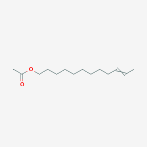 molecular formula C14H26O2 B14096272 10-Dodecen-1-ol, acetate, (10E)- 