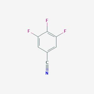 molecular formula C7H2F3N B140964 3,4,5-Trifluorobenzonitrile CAS No. 134227-45-5