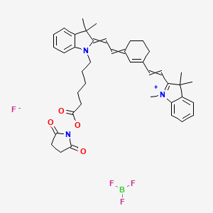 molecular formula C41H48BF4N3O4 B14097242 Cy7 NHS ester 