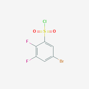 molecular formula C6H2BrClF2O2S B1409772 5-Bromo-2,3-difluorobenzenesulfonyl chloride CAS No. 1805119-83-8