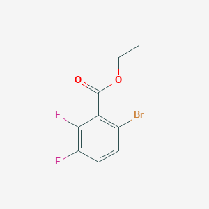 molecular formula C9H7BrF2O2 B1409795 Ethyl 6-bromo-2,3-difluorobenzoate CAS No. 1807243-99-7