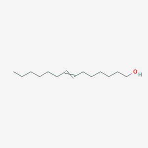 molecular formula C14H28O B14098353 7-Tetradecenol 