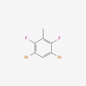 molecular formula C7H4Br2F2 B1409908 3,5-Dibromo-2,6-difluorotoluene CAS No. 1806351-80-3
