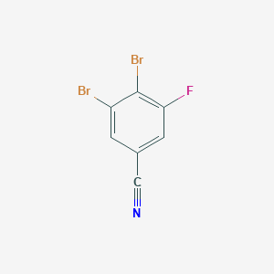 3,4-Dibromo-5-fluorobenzonitrile