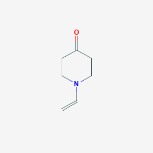 molecular formula C7H11NO B140997 1-Ethenylpiperidin-4-one CAS No. 125953-81-3