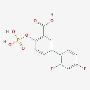 molecular formula C13H9F2O6P B014101 Diflunisal Phosphate CAS No. 84958-45-2