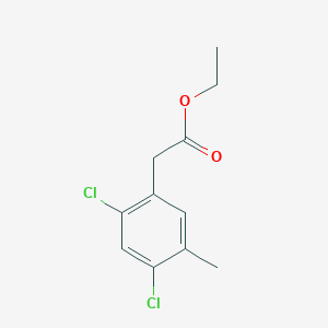 Ethyl 2,4-dichloro-5-methylphenylacetate