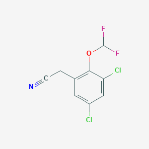 3,5-Dichloro-2-(difluoromethoxy)phenylacetonitrile