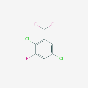 2,5-Dichloro-3-fluorobenzodifluoride