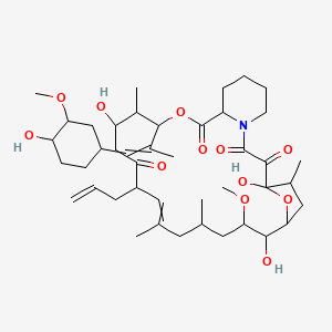 molecular formula C43H67NO12 B14101261 Desmethyl Tacrolimus 