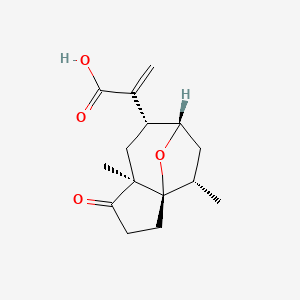 molecular formula C15H20O4 B14101300 Ambrosic acid 