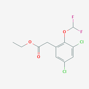 Ethyl 3,5-dichloro-2-(difluoromethoxy)phenylacetate