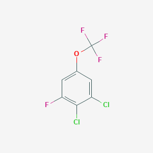 1,2-Dichloro-3-fluoro-5-(trifluoromethoxy)benzene