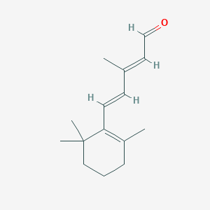 molecular formula C15H22O B141014 beta-Ionylideneacetaldehyde CAS No. 3917-41-7
