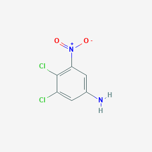 molecular formula C6H4Cl2N2O2 B1410153 3,4-Dichloro-5-nitroaniline CAS No. 1806348-70-8