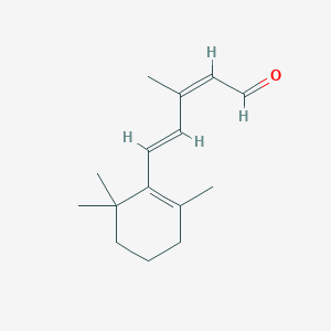 (2Z,4E)-3-Methyl-5-(2,6,6-trimethyl-1-cyclohexen-1-yl)-2,4-pentadienal